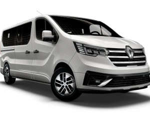 renault trafic spaceclass lwb 2021 3D Model