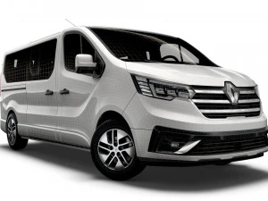 renault trafic spaceclass lwb 2021 3D Model
