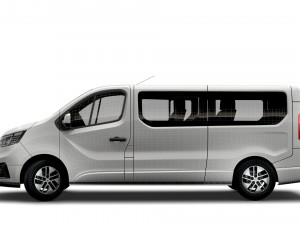 renault trafic spaceclass lwb 2021 3D Model