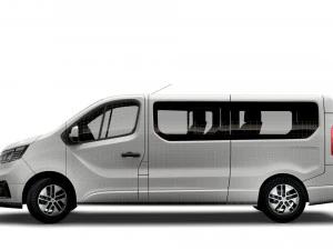 renault trafic spaceclass lwb 2021 3D Model
