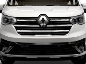 renault trafic spaceclass lwb 2021 3D Model