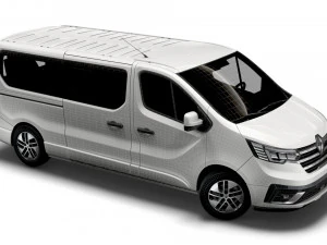 renault trafic spaceclass lwb 2021 3D Model