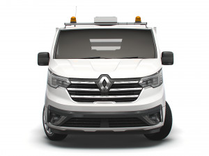 renault trafic tipper 2021 3D Model