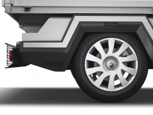 renault trafic tipper 2021 3D Model