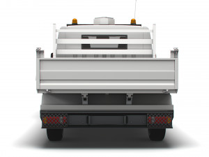 renault trafic tipper 2021 3D Model