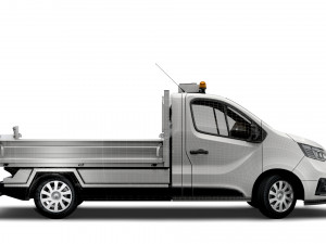 renault trafic tipper 2021 3D Model