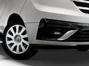 renault trafic basculante 2021 Modelo 3D