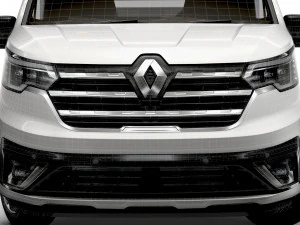 renault trafic basculante 2021 Modelo 3D