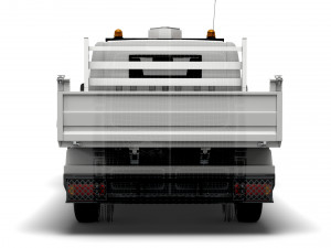 renault trafic tipper 2021 3D Model