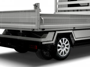 renault trafic basculante 2021 Modelo 3D