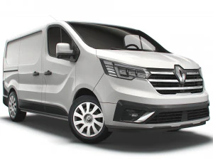 रेनॉल्ट ट्रैफिक वैन 2021 3D मॉडल