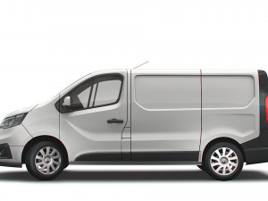 renault trafic van 2021 3D 모델