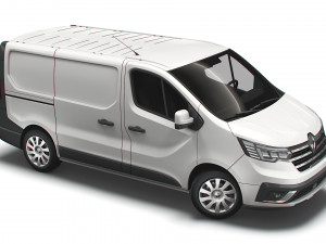 renault trafic van 2021 3D 모델