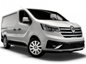 renault trafic van 2021 3D 모델