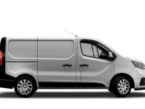renault trafic van 2021 3D 모델