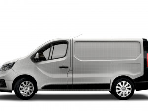 renault trafic van 2021 3D 모델