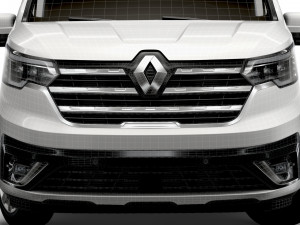 renault trafic van 2021 3D 모델