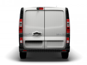 renault trafic van 2021 3D 모델
