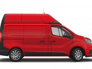 renault trafic van l1h2 2021 3D Model