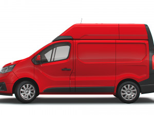 renault trafic van l1h2 2021 3D Model