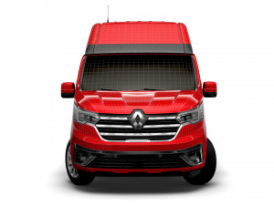 renault trafic van l1h2 2021 3D Model