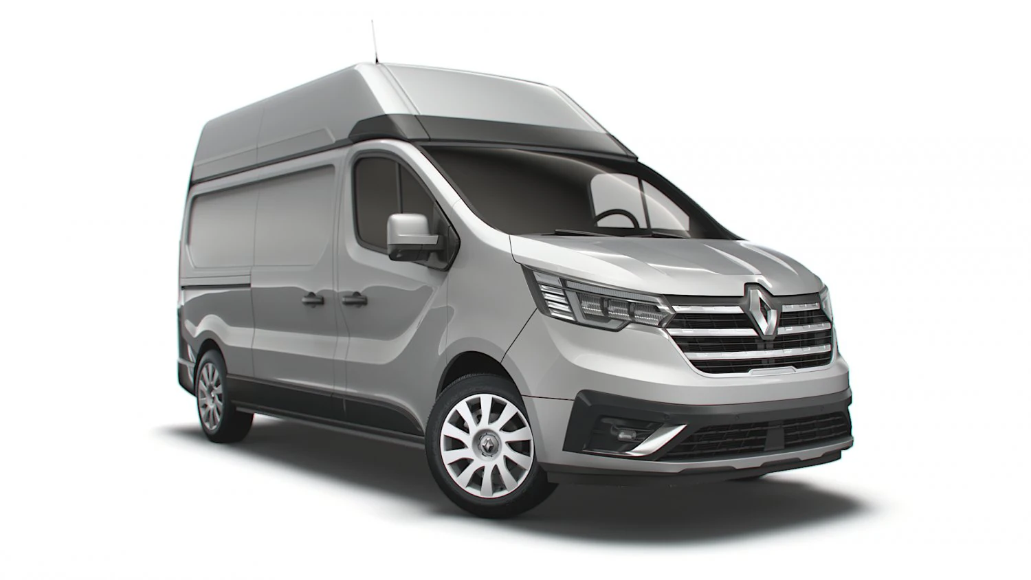 renault trafic van l2h2 2021 3D Model .c4d .max .obj .3ds .fbx .stl .blend 