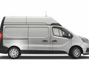 renault trafic van l2h2 2021 3D मॉडल