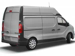 renault trafic van l2h2 2021 3D मॉडल