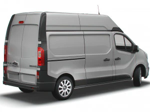 renault trafic van l2h2 2021 3D Model