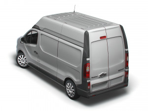renault trafic van l2h2 2021 3D मॉडल