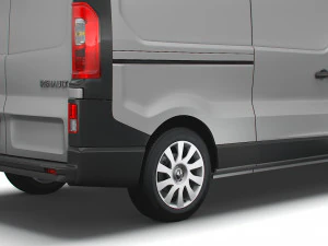 renault trafic van l2h2 2021 3D Model