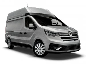 renault trafic van l2h2 2021 3D Model