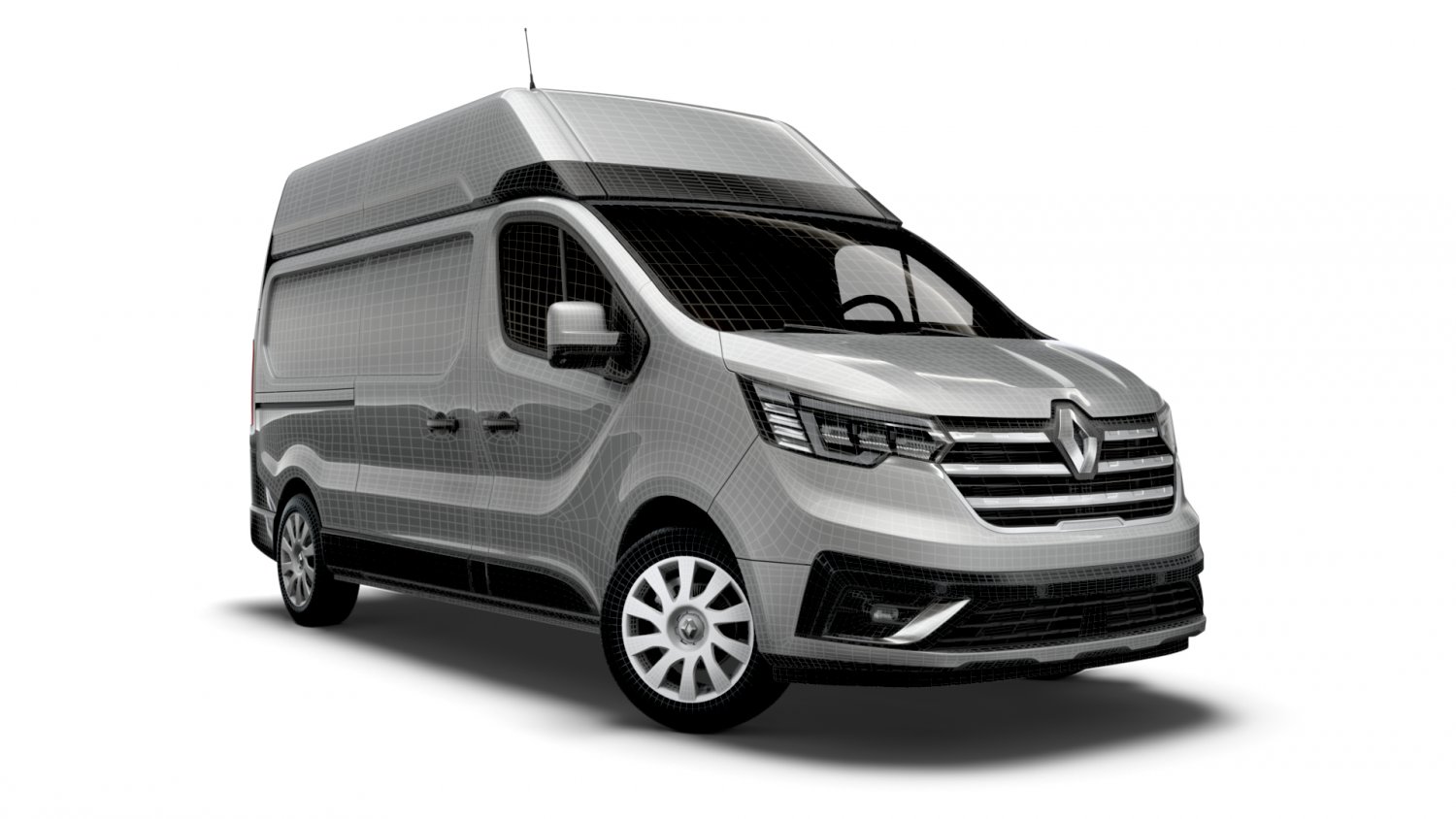 renault trafic van l2h2 2021 3D in 3DExport