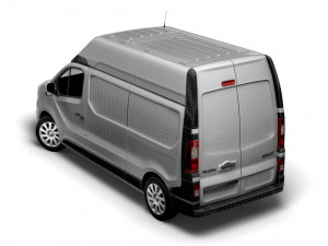 renault trafic van l2h2 2021 3D मॉडल
