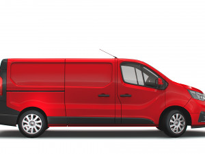 renault trafic van lwb 2021 Modello 3D