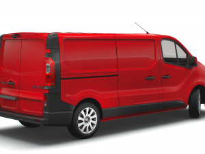 renault trafic van lwb 2021 Modello 3D