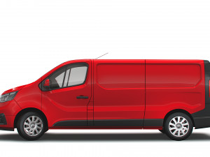 renault trafic van lwb 2021 Modello 3D