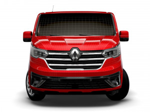 renault trafic van lwb 2021 Modello 3D