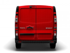 renault trafic van lwb 2021 Modello 3D