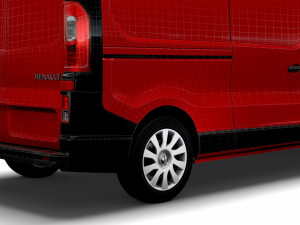 renault trafic van lwb 2021 Modello 3D