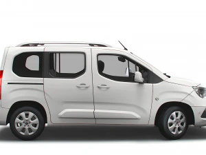 vauxhall combo life 2021 3D Model