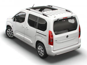 vauxhall combo life 2021 3D Model