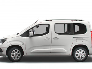 vauxhall combo life 2021 3D मॉडल