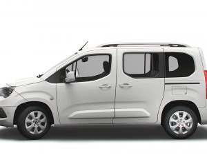 vauxhall combo life 2021 3D Model