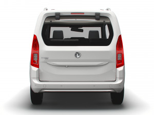 vauxhall combo life 2021 3D मॉडल