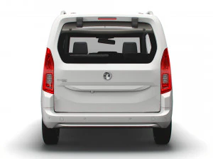 vauxhall combo life 2021 3D Model