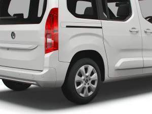 vauxhall combo life 2021 3D Model