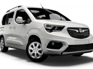 vauxhall combo life 2021 3D Model