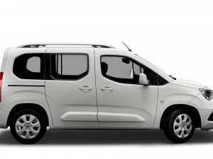 vauxhall combo life 2021 3D मॉडल