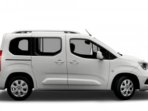 vauxhall combo life 2021 3D Model